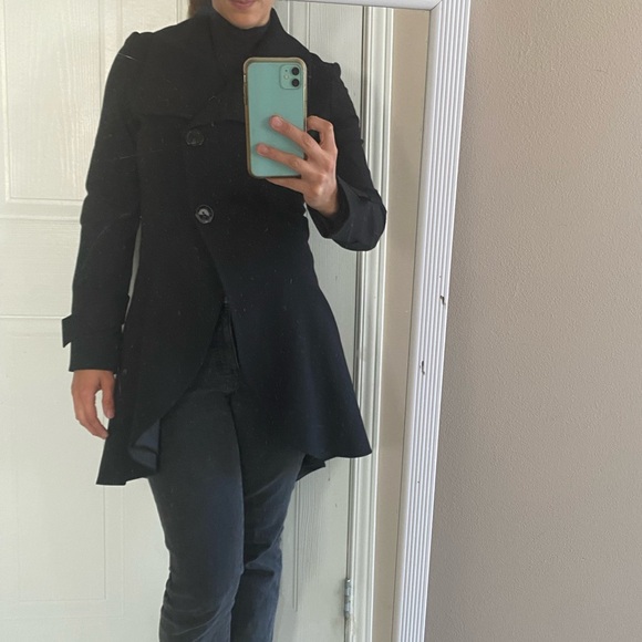 Periphery Dressy Coat Black Size Xs - Picture 3 of 8